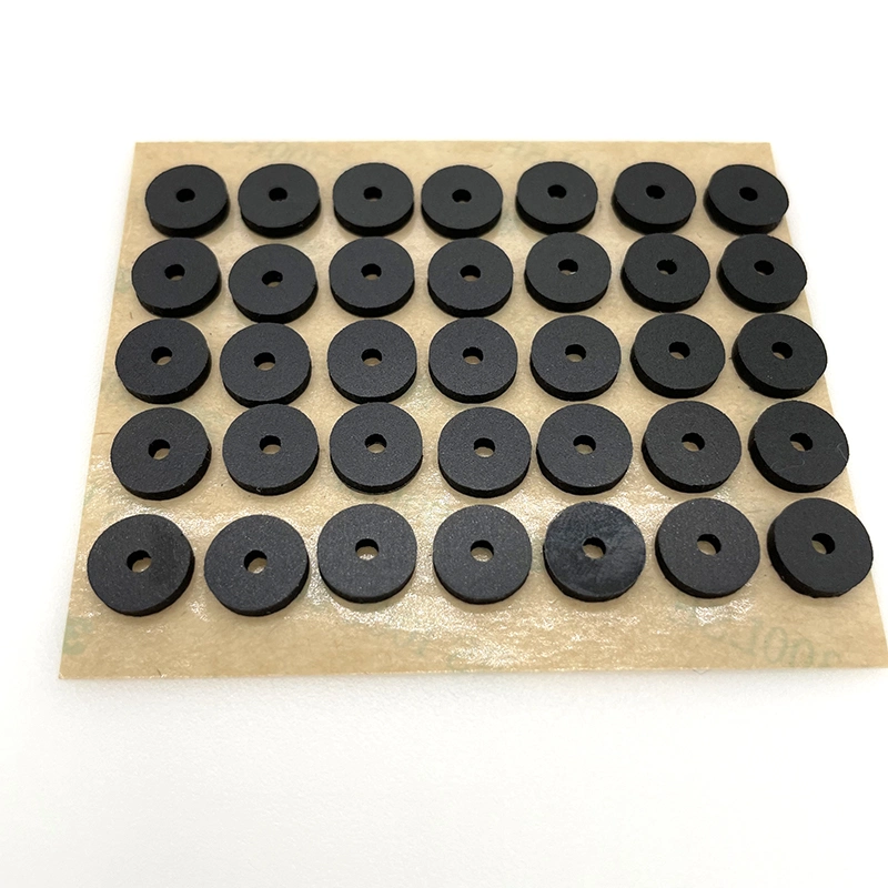 Pulom Yapıştırıcı Şok Emilen Anti titreşim EPDM NBR SBR Nr Silikon Kauçuk Yastığı 3
