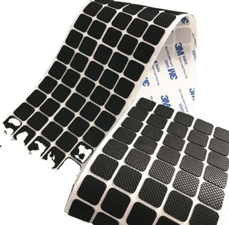 Pulom Yapıştırıcı Şok Emilen Anti titreşim EPDM NBR SBR Nr Silikon Kauçuk Yastığı 4